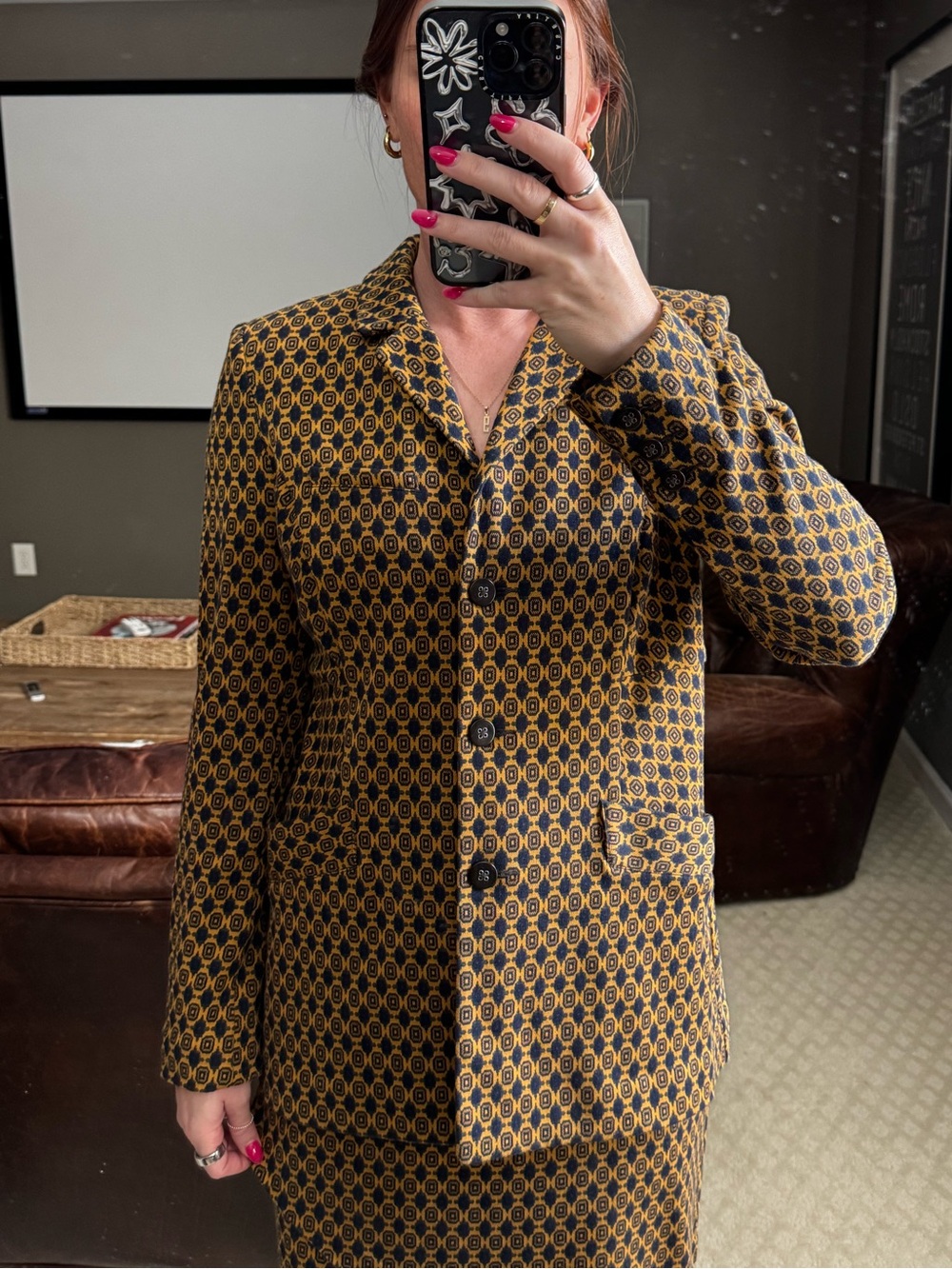 Cabi Standout #3403 #3372 Set Skirt & Blazer